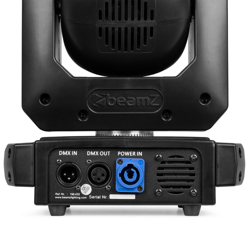 2x BeamZ Cobra 100 LED Moving Head Spot with Prism