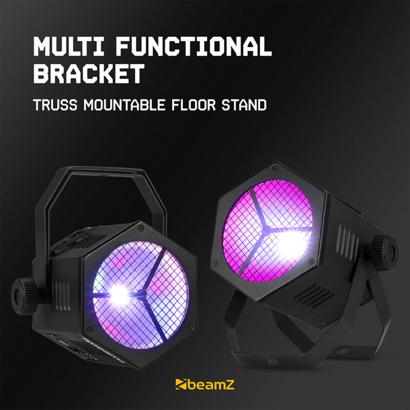 BeamZ RB40 Retro COB LED Par Can – 40W RGBW