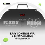 Fuzzix MBR60 LED Mirror Ball Panel Beam Reflector