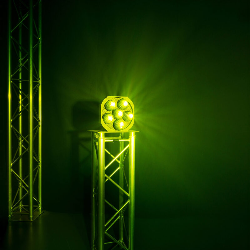 Fuzzix MBR60 LED Mirror Ball Panel Beam Reflector