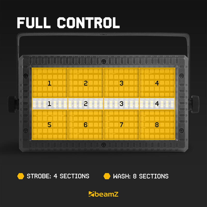 BeamZ BS336 Stroboscope LED Stage Blinder Wash Light Combi