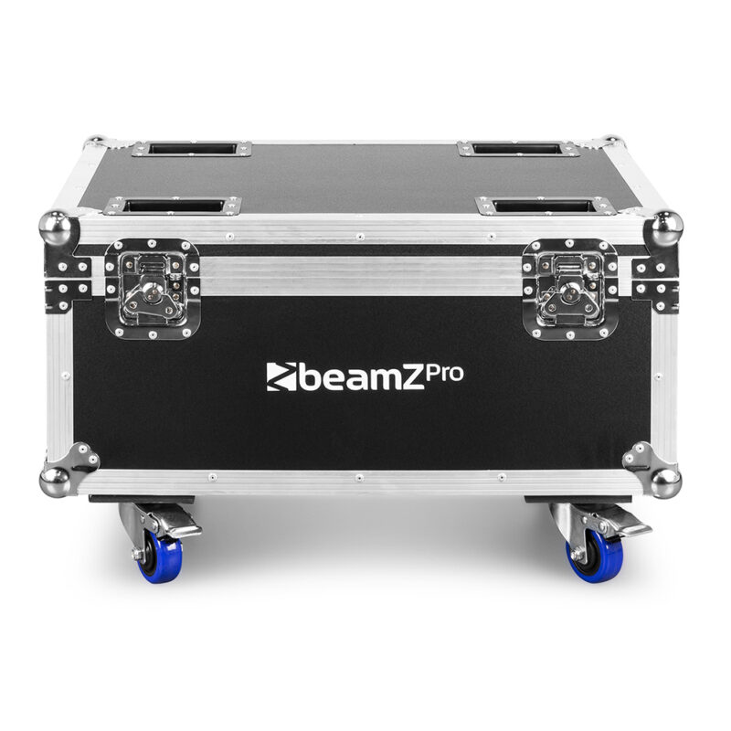 8x BeamZ Pro StarColor135 Weatherproof Lighting Fixtures & Flightcase