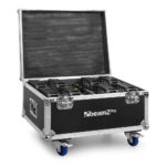8x BeamZ Pro StarColor135 Weatherproof Lighting Fixtures & Flightcase