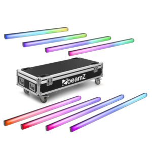 BeamZ Hyaden LED Moving Light Bar with 7x LED and 8x Laser Beams