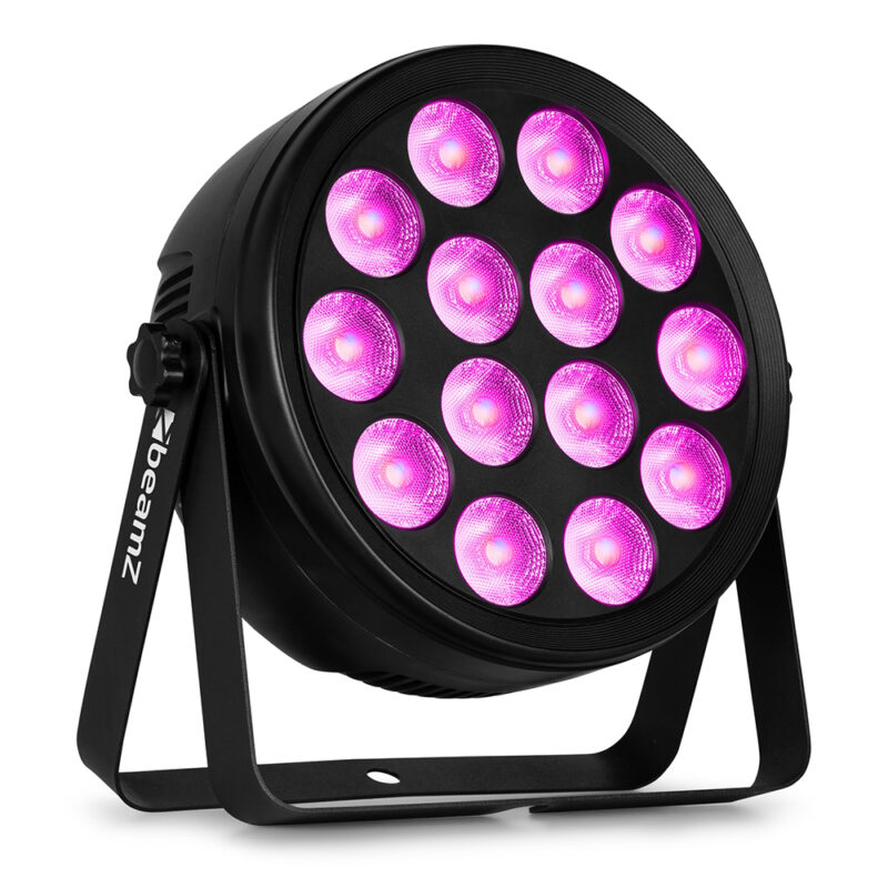 8x BeamZ BCC145 LED Flat Par Can Wash Light with AC-120 Soft Cases