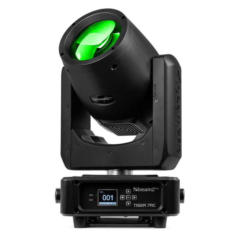 BeamZ Pro Tiger 7RC Moving Head Beam with High Intensity Discharge Lamp – 230W