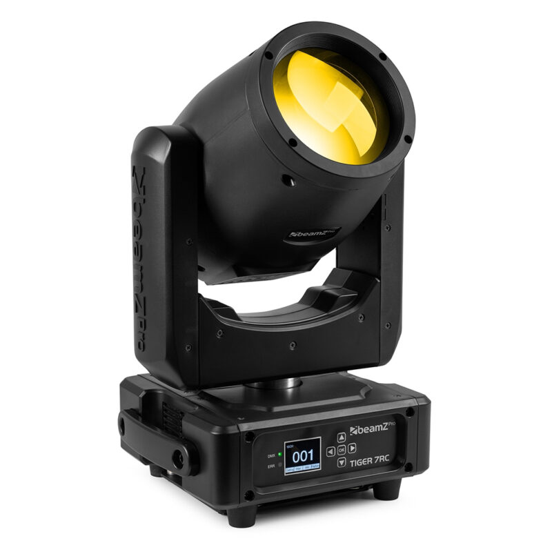 BeamZ Pro Tiger 7RC Moving Head Beam with High Intensity Discharge Lamp – 230W