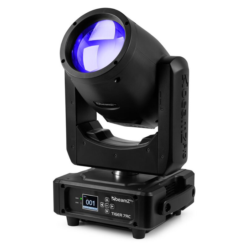 BeamZ Pro Tiger 7RC Moving Head Beam with High Intensity Discharge Lamp – 230W