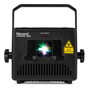 BeamZ Phoenix 2150 Analog Animation Laser Projector – 2W Full-Colour RGB
