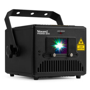 BeamZ Phoenix 1200 Analog Animation Laser Projector – 1W Full-Colour RGB