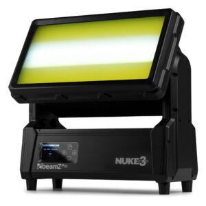 BeamZ Pro NUKE3 Motorized Twin Strobe/Wash Outdoor Architectural Light – 900W