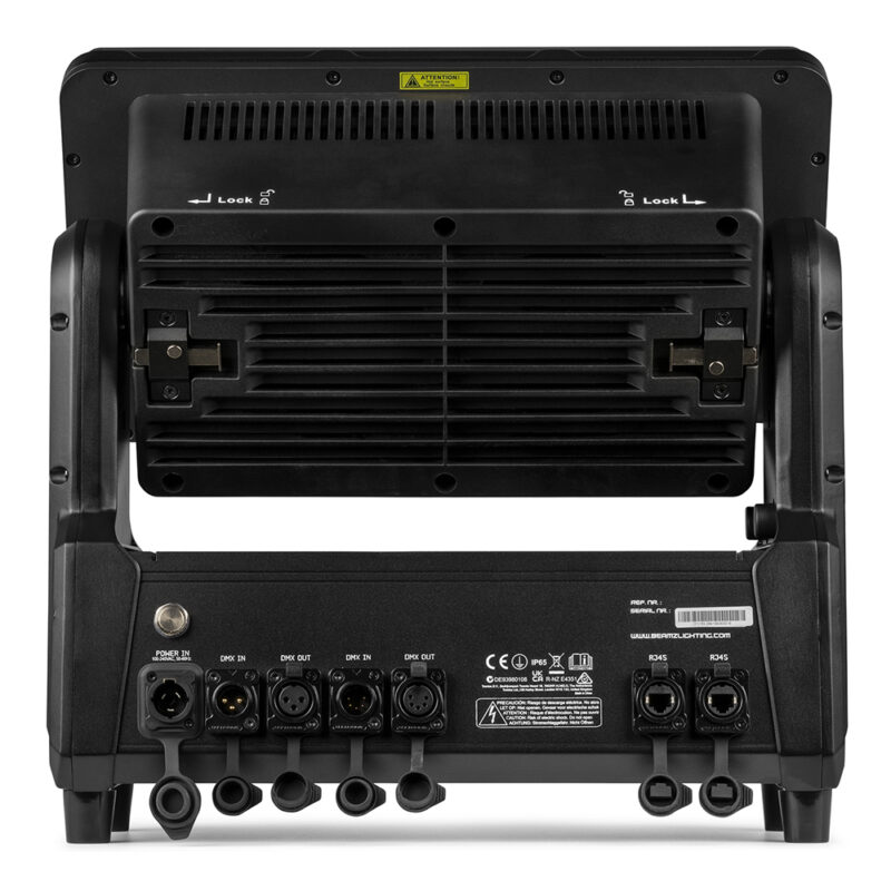 BeamZ Pro NUKE3 Motorized Twin Strobe/Wash Outdoor Architectural Light – 900W