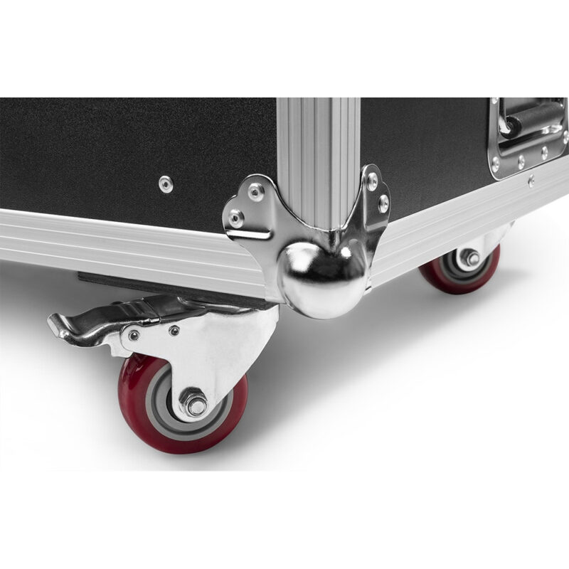 6x BeamZ BBB612 Wireless Battery Powered Uplighter Bars & Flightcase