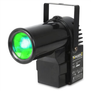 Fuzzix MBR60 LED Mirror Ball Panel Beam Reflector with PS10W Pin Spot