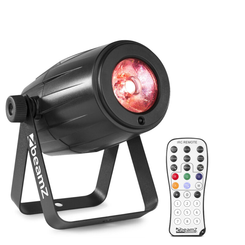 Fuzzix MBR60 LED Mirror Ball Panel Beam Reflector with PS12W Pin Spot