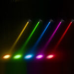 Fuzzix MBR60 LED Mirror Ball Panel Beam Reflector with PS12W Pin Spot