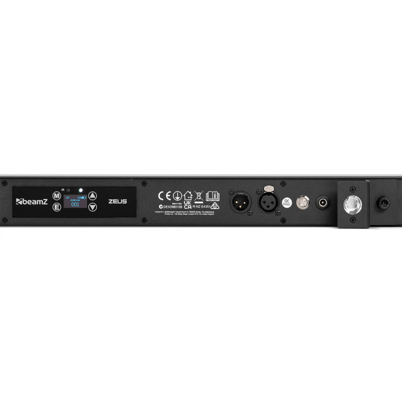 2x BeamZ Zeus Battery LED Tube Light Bar with Wireless DMX & Soft Case