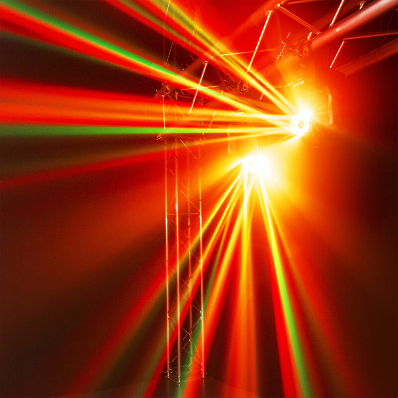 BeamZ Panther80L Hybrid LED Bee-Eye Moving Head Light – 6x 12W