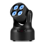 BeamZ NOVA420-BK Compact Moving Head Wash Light – 4x 20W LEDS