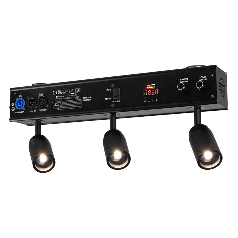 BeamZ EZYBar3 Battery Powered COB LED Spot Light Bar