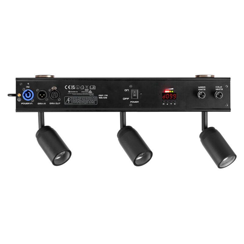 BeamZ EZYBar3 Battery Powered COB LED Spot Light Bar