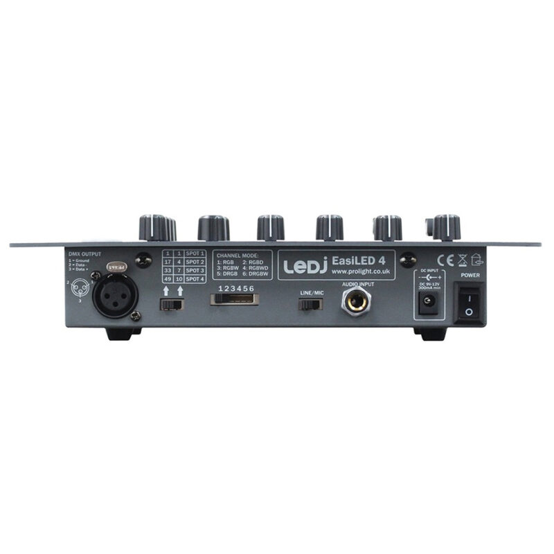 LEDJ EasiLED 4 Universal DMX Lighting Controller with Dimmer and Strobe
