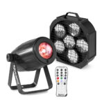 Fuzzix MBR60 LED Mirror Ball Panel Beam Reflector with PS12W Pin Spot