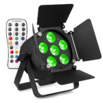 BeamZ Pro BAC320 Aluminium LED Par Can Light with Barn Door – 48W RGBW