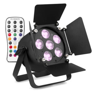 2x BeamZ Pro BAC320 Aluminium LED Par Can Light & Gearsak