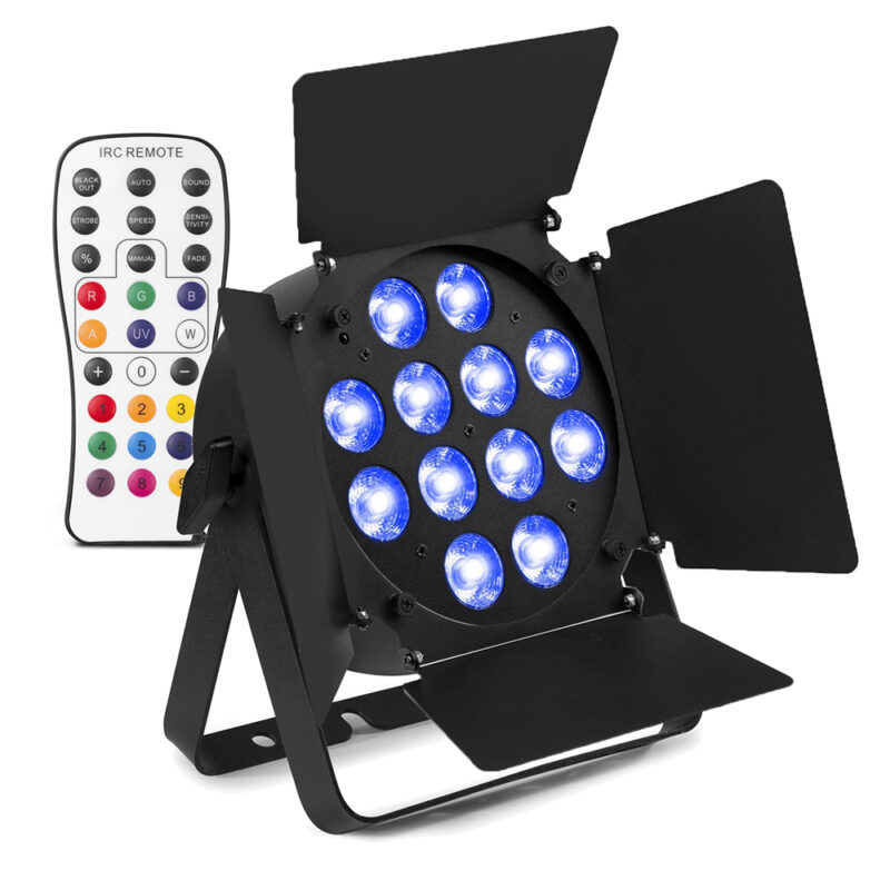 BeamZ Pro BAC330 Aluminium LED Par Can Light with Barn Door – 96W RGBW