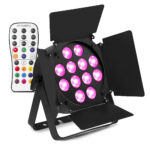 BeamZ Pro BAC334 Aluminium LED Par Can Light with Barn Door  – 120W RGBWA-UV