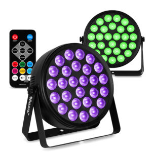 8x BeamZ BCC240 LED Flat Par Can Wash Lighting Package