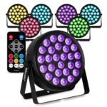 8x BeamZ BCC260 LED Flat Par Can Wash Lighting Package