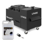 BeamZ Pro LF1400 Low Fog Machine with Ultrasonic Agitator & 5L Fluid