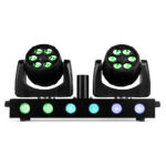 BeamZ Fuze Twin LED Moving Head Wash Light Bar System