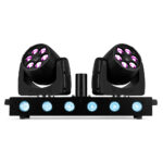 BeamZ Fuze Twin LED Moving Head Wash Light Bar System