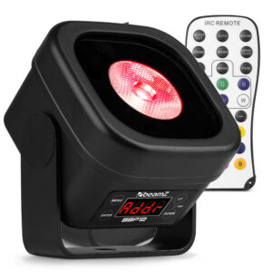 BeamZ BBP12 Mini Outdoor Wireless Battery Uplighter – 12W
