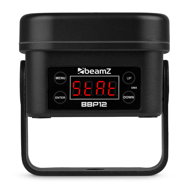 BeamZ BBP12 Mini Outdoor Wireless Battery Uplighter – 12W