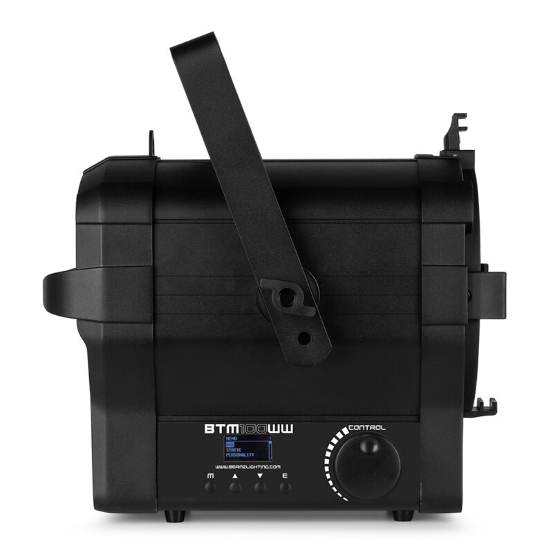 BeamZ BTM100WW Fresnel Spot Light with Motorised Zoom – 100W