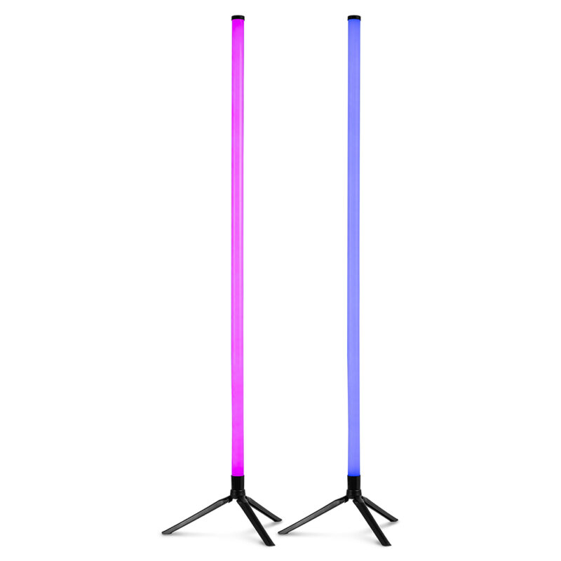 Fuzzix Starry Vertical Standing LED Tube Light Set – RGB