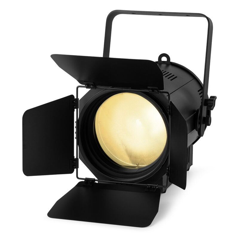 4x BeamZ Professional BTF200CZ COB LED Fresnel Theatre Spot Light – RGBW
