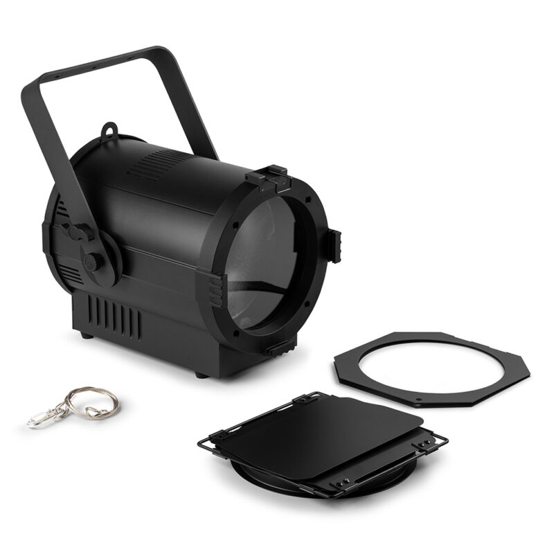 4x BeamZ Professional BTF200CZ COB LED Fresnel Theatre Spot Light – RGBW