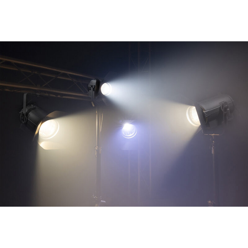 2x BeamZ BTF50Z Mini Fresnel COB LED Theatre Spot Light – White