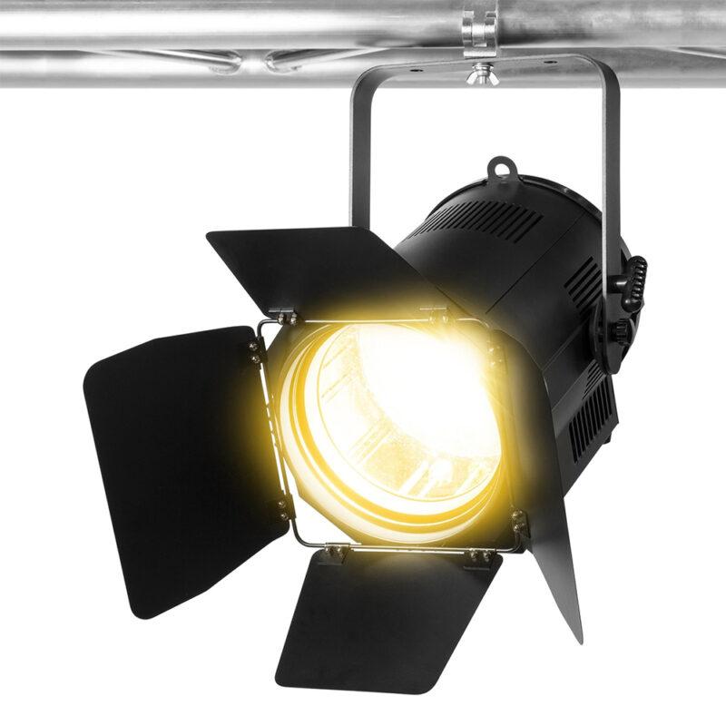 4x BeamZ Professional BTF200Z COB LED Fresnel Theatre Spot Light – White