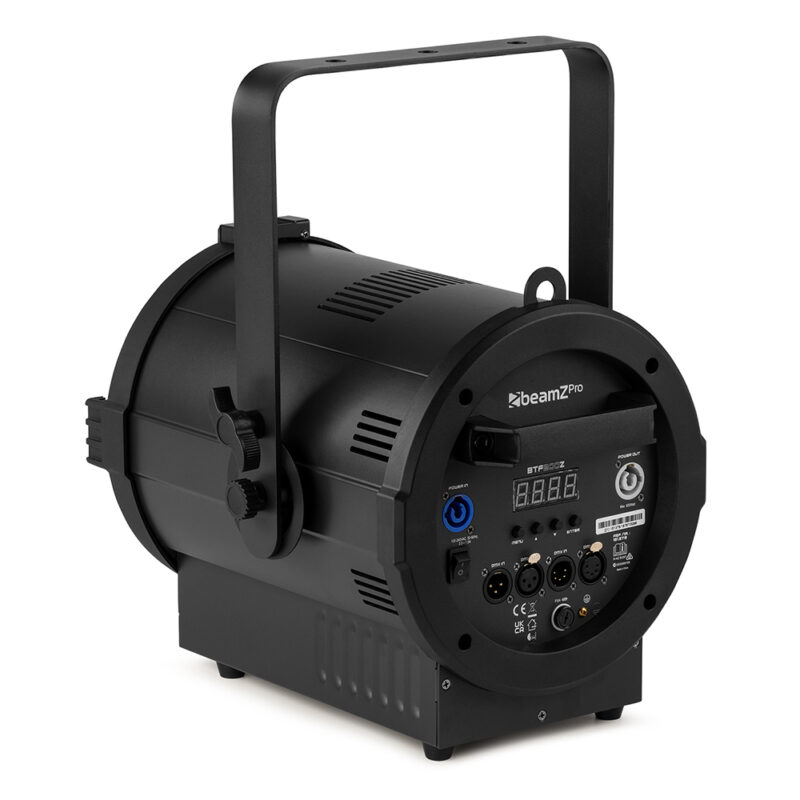 4x BeamZ Professional BTF200Z COB LED Fresnel Theatre Spot Light – White