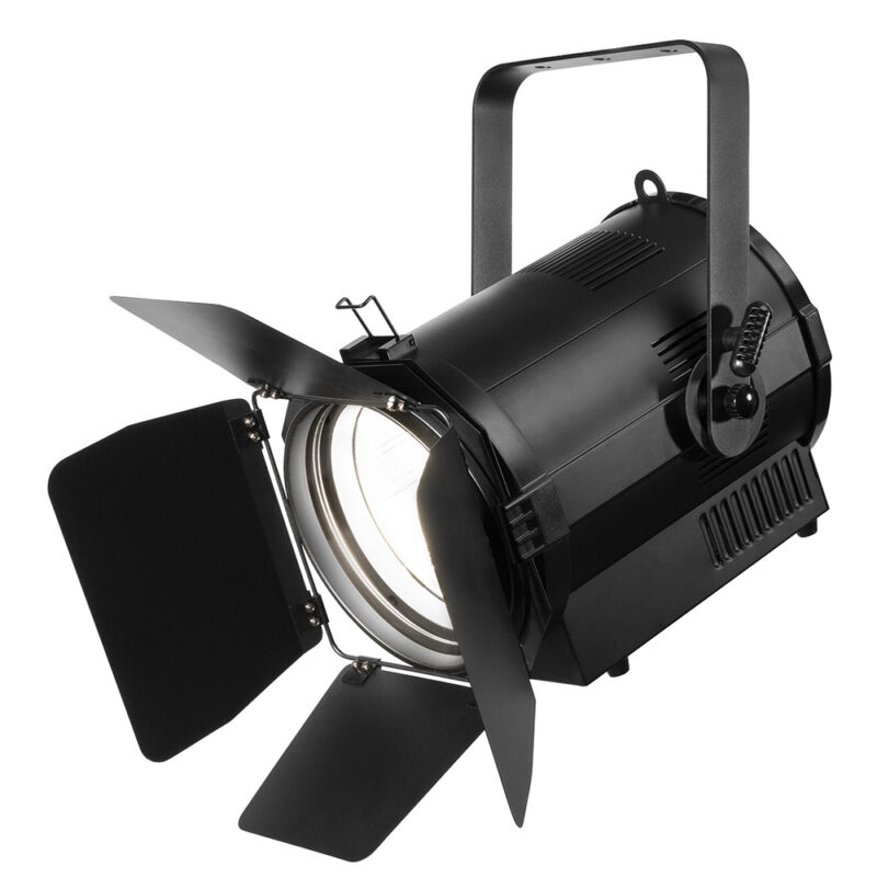 4x BeamZ BTF300Z Fresnel Zoom Light – 300W LED Warm White