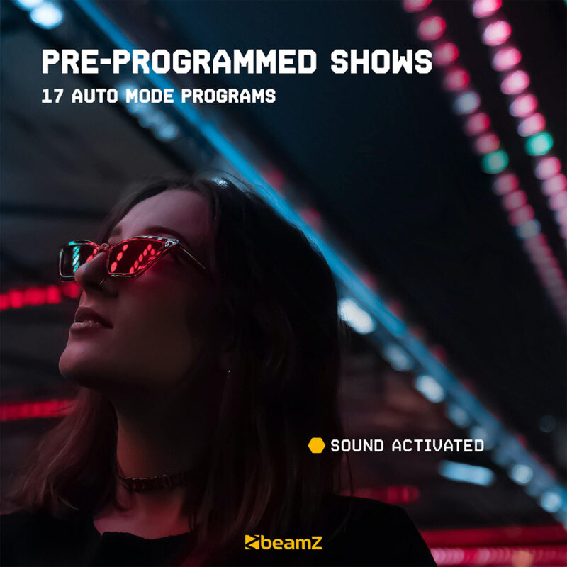 4x BeamZ LCB246 Aluminium LED Light Bar with Soft Case