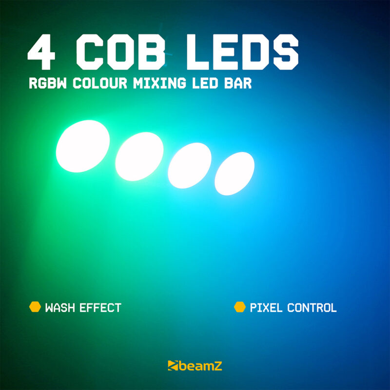 BeamZ Pro LUCID 2.4 LED COB Bar Light with 25 Degree Diffusion Filter