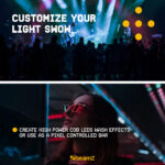 BeamZ Pro LUCID 2.4 LED COB Bar Light with 25 Degree Diffusion Filter