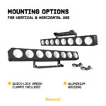 BeamZ Pro LUCID 2.8 LED COB Bar Light with 25 Degree Diffusion Filter